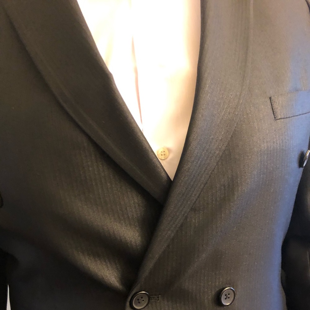 Bespoke Fit 🌟 Black DBL breasted Suit - Picture 7 of 7
